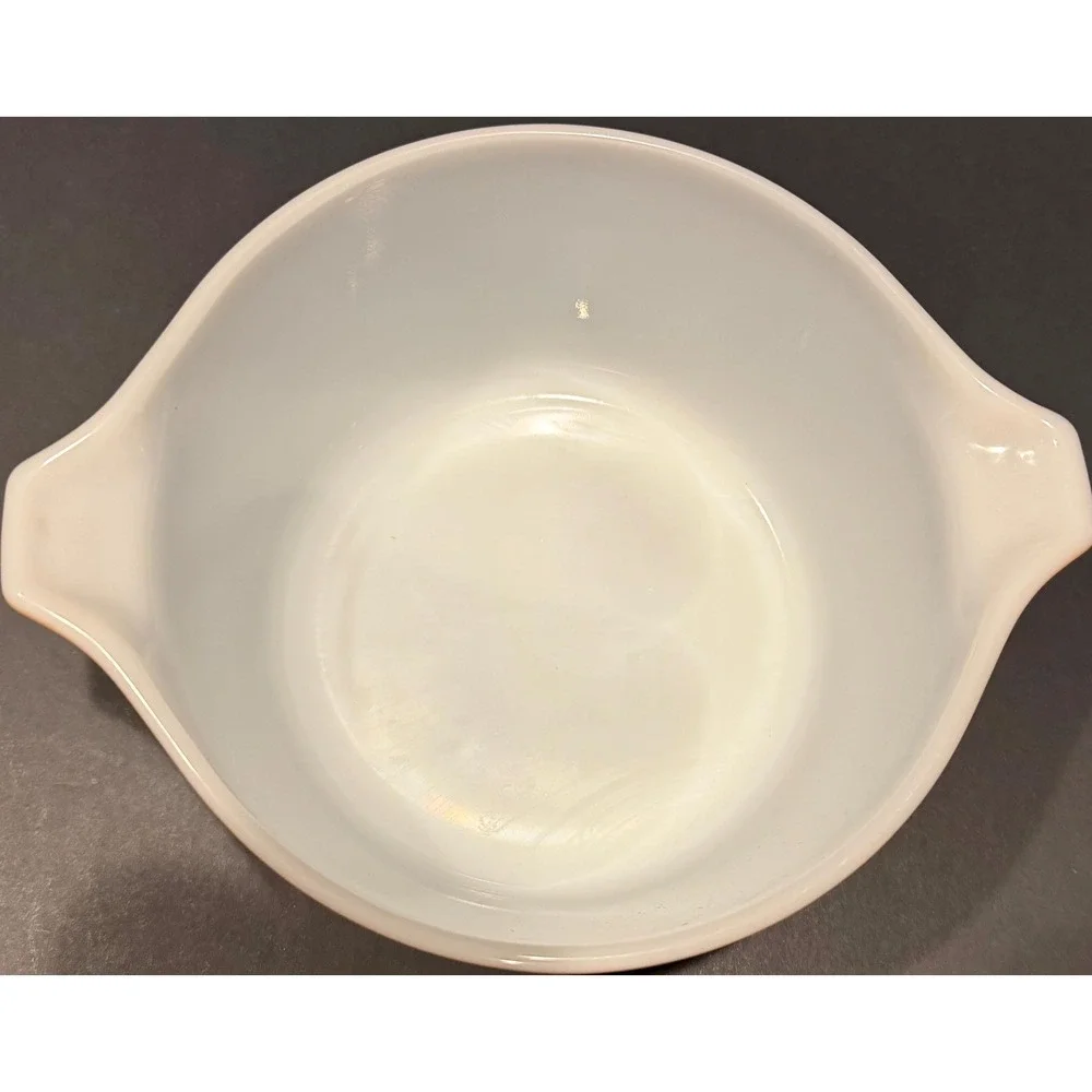 Vintage Pyrex Early American Cinderella Mixing‎ Bowl 441 Orange Gold 1.5 Pt